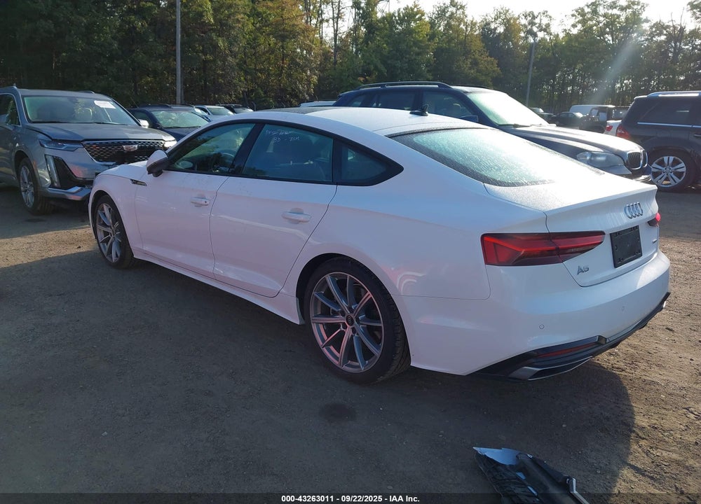 2025 AUDI A5 SPORTBACK PREMIUM 45 TFSI S LINE QUATTRO S TRONIC VIN: WAUDACF56SA008312