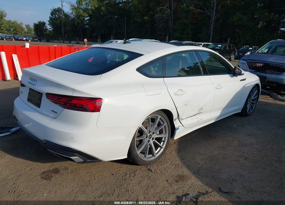 2025 AUDI A5 SPORTBACK PREMIUM 45 TFSI S LINE QUATTRO S TRONIC VIN: WAUDACF56SA008312