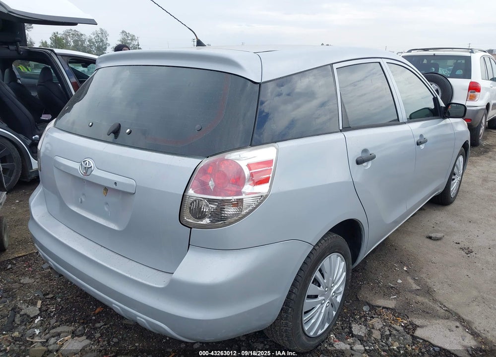 2008 TOYOTA MATRIX VIN: 2T1KR32E38C717194