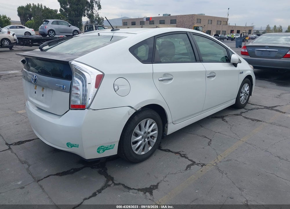 2014 TOYOTA PRIUS PLUG-IN VIN: JTDKN3DP7E3057465