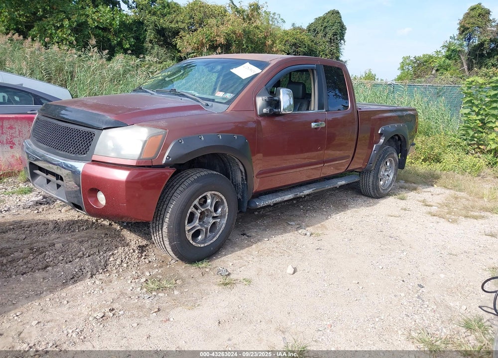 2004 NISSAN TITAN LE VIN: 1N6AA06B44N568137