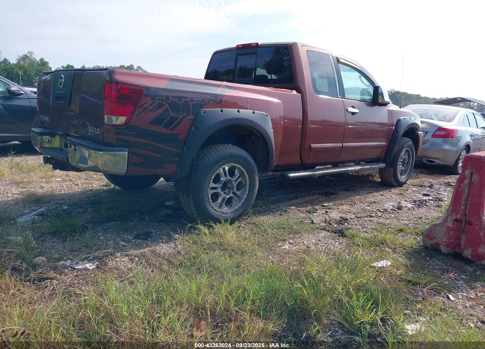 2004 NISSAN TITAN LE VIN: 1N6AA06B44N568137