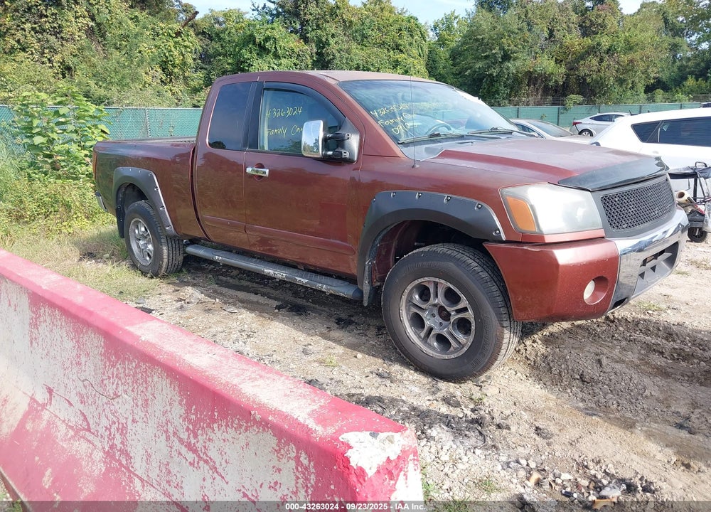 2004 NISSAN TITAN LE VIN: 1N6AA06B44N568137
