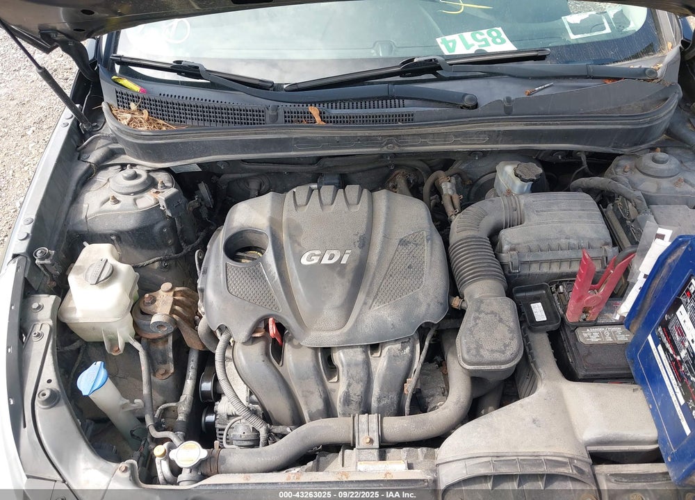 2011 HYUNDAI SONATA GLS VIN: 5NPEB4AC1BH263569