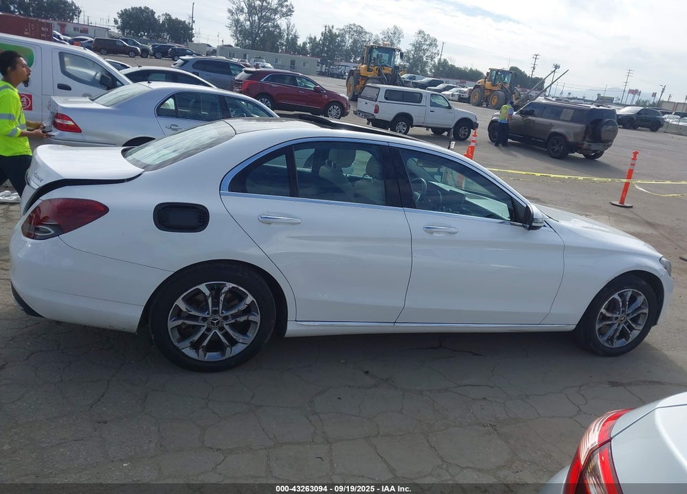 2018 MERCEDES-BENZ C CLASS VIN: WDDWF4KB5JR319251