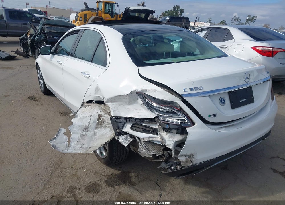 2018 MERCEDES-BENZ C CLASS VIN: WDDWF4KB5JR319251