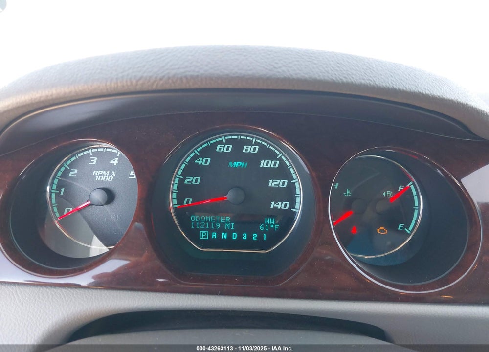 2009 BUICK LUCERNE VIN: 1G4HP57M29U140525