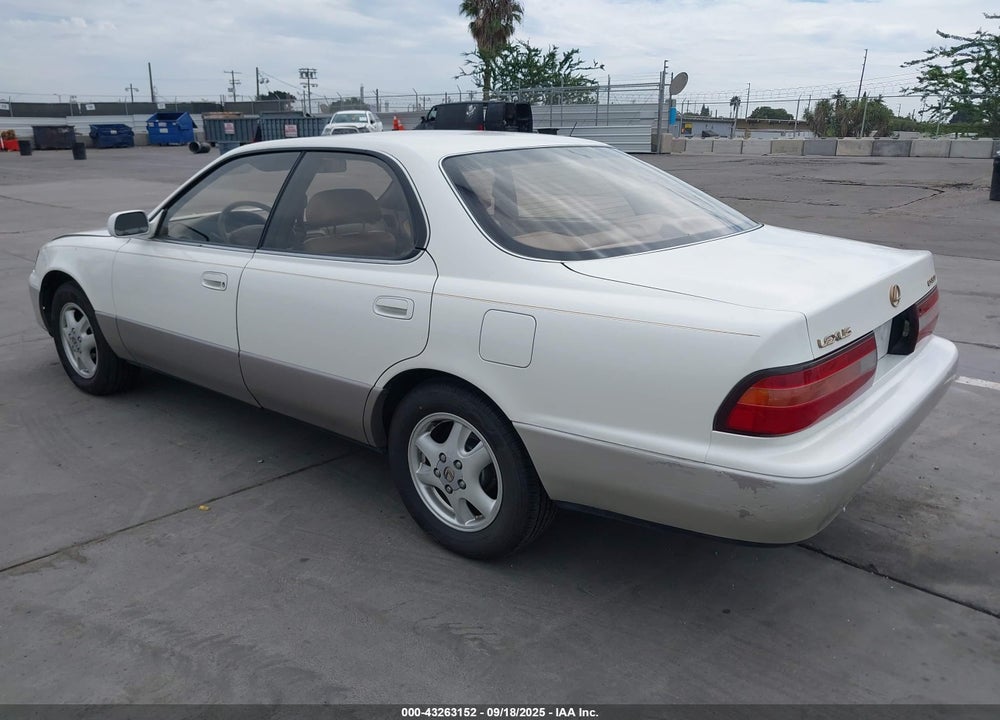 1996 LEXUS ES 300 VIN: JT8BF12G1T0161130