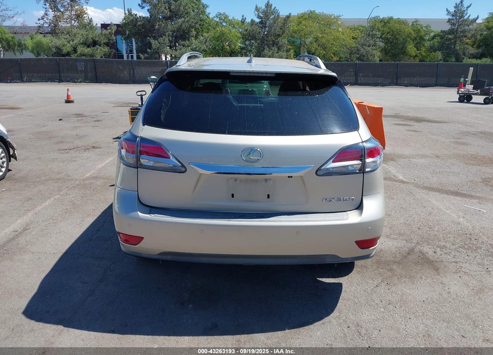 2014 LEXUS RX 350 VIN: 2T2BK1BAXEC229051
