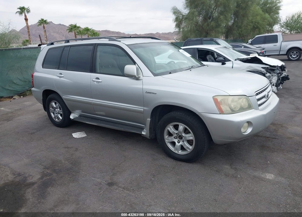 2002 TOYOTA HIGHLANDER LIMITED V6 VIN: JTEHF21A420053917