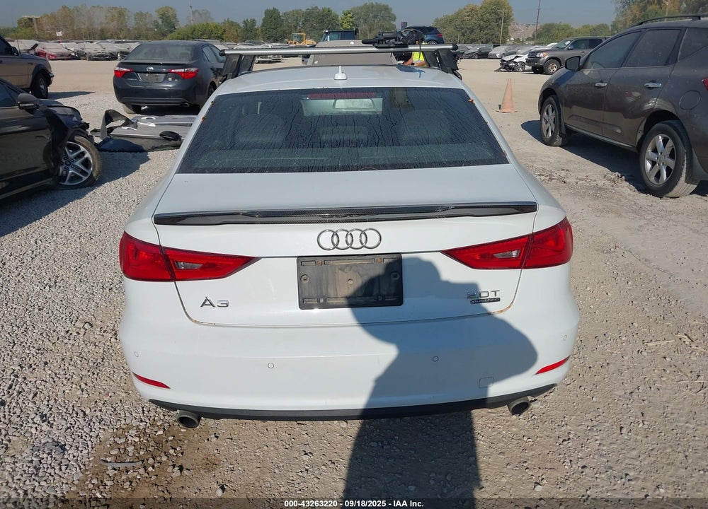 2016 AUDI A3 VIN: WAUB8GFF0G1071948