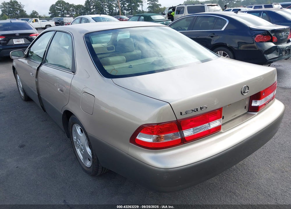 2000 LEXUS ES 300 VIN: JT8BF28G2Y5089653