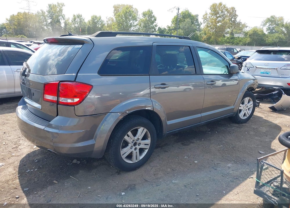 2012 DODGE JOURNEY VIN: 3C4PDCAB1CT332637