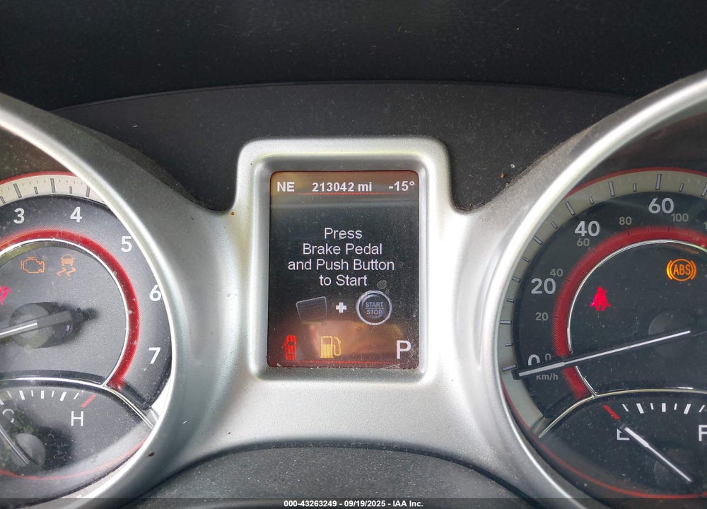 2012 DODGE JOURNEY VIN: 3C4PDCAB1CT332637
