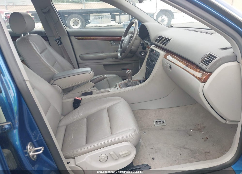 2004 AUDI A4 3.0 QUATTRO VIN: WAULT68E64A068145