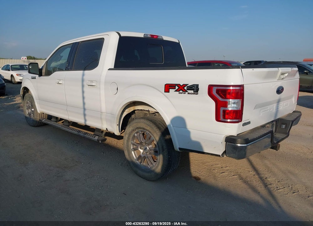 2018 FORD F-150 LARIAT VIN: 1FTEW1E55JKF90104