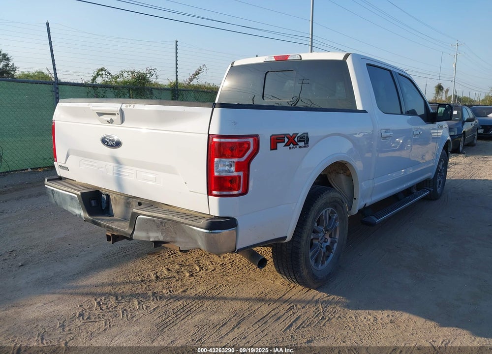 2018 FORD F-150 LARIAT VIN: 1FTEW1E55JKF90104