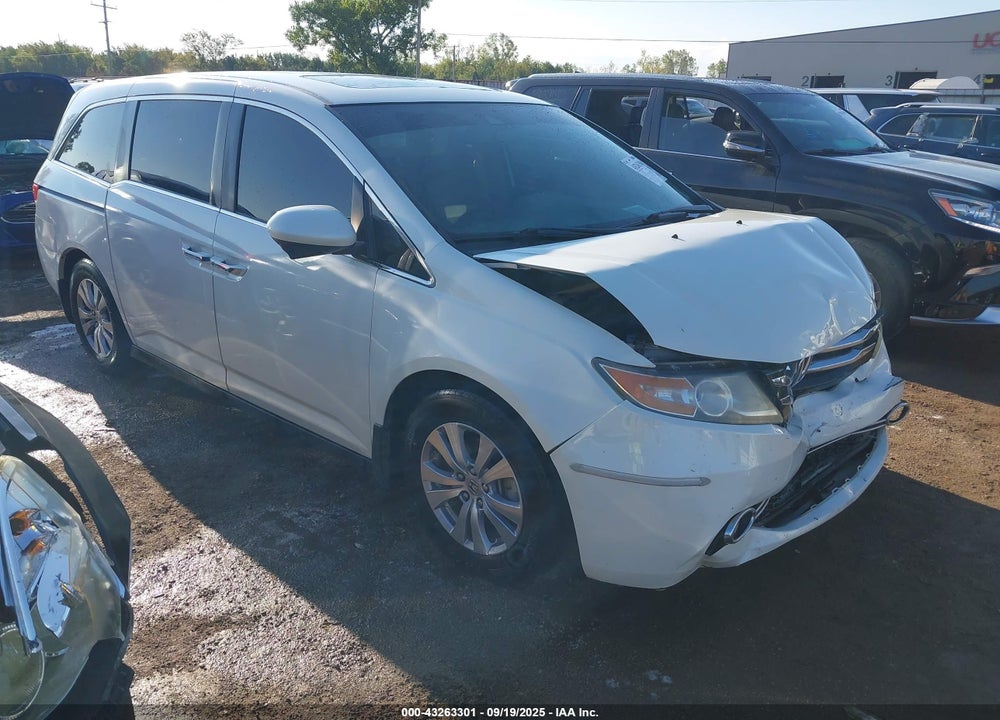 2015 HONDA ODYSSEY EX-L VIN: 5FNRL5H60FB022546