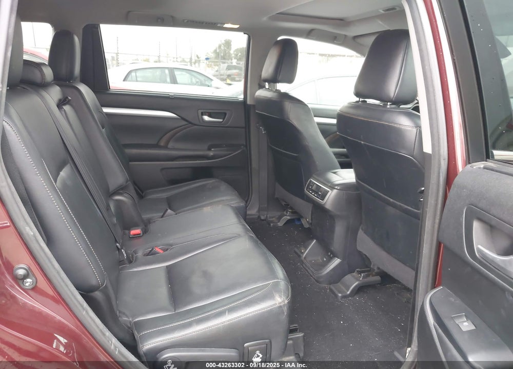 2017 TOYOTA HIGHLANDER HYBRID VIN: 5TDJGRFH5HS036681