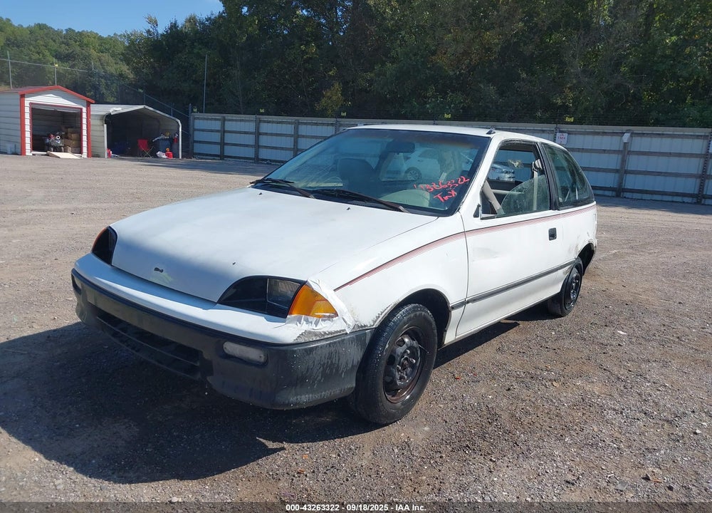 1993 GEO METRO VIN: 2C1MR2461P6753777