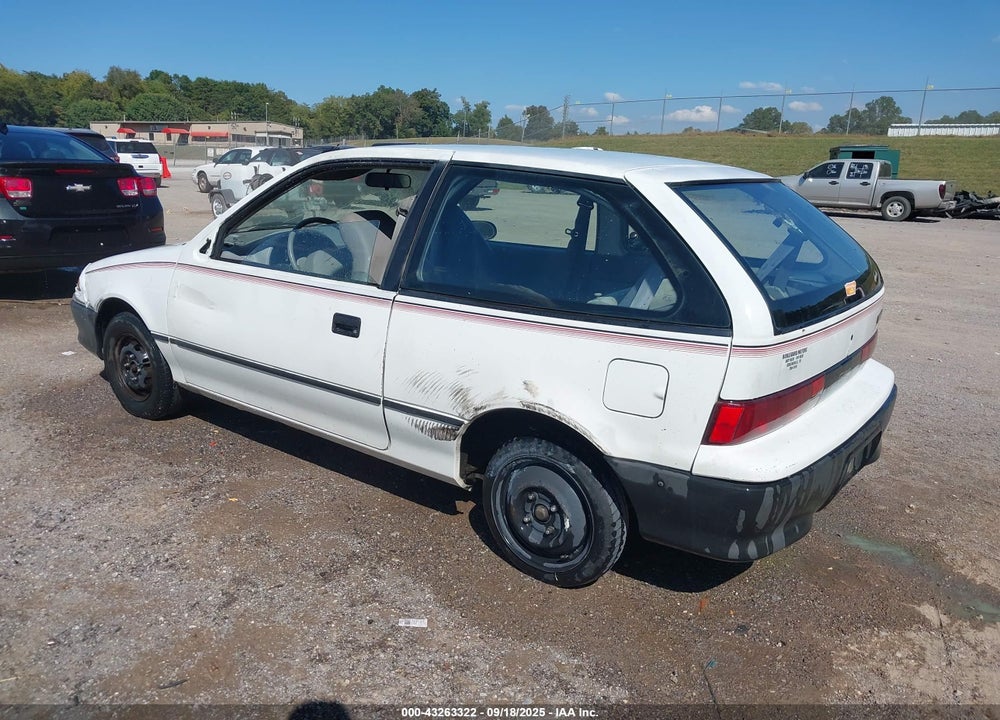 1993 GEO METRO VIN: 2C1MR2461P6753777