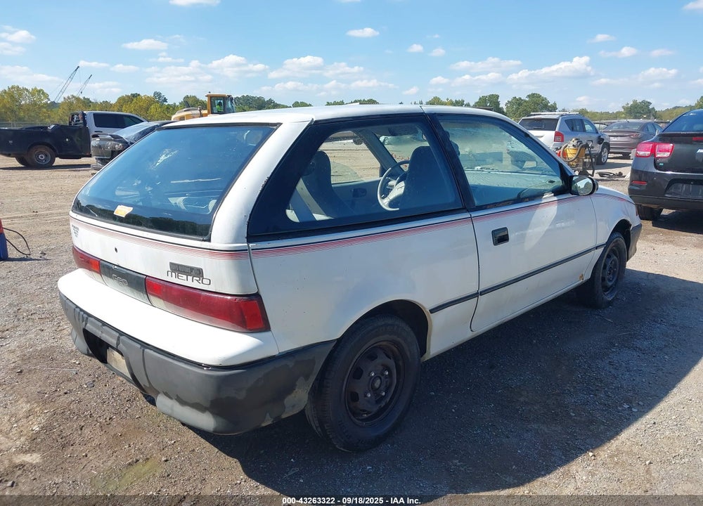 1993 GEO METRO VIN: 2C1MR2461P6753777