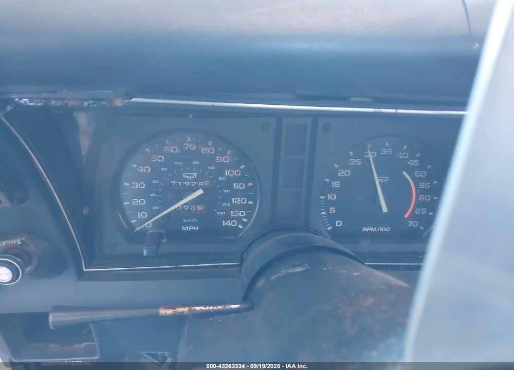 1979 CHEVROLET CORVETTE VIN: 1Z8789S444162