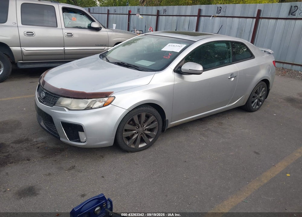 2012 KIA FORTE KOUP SX VIN: KNAFW6A30C5594226