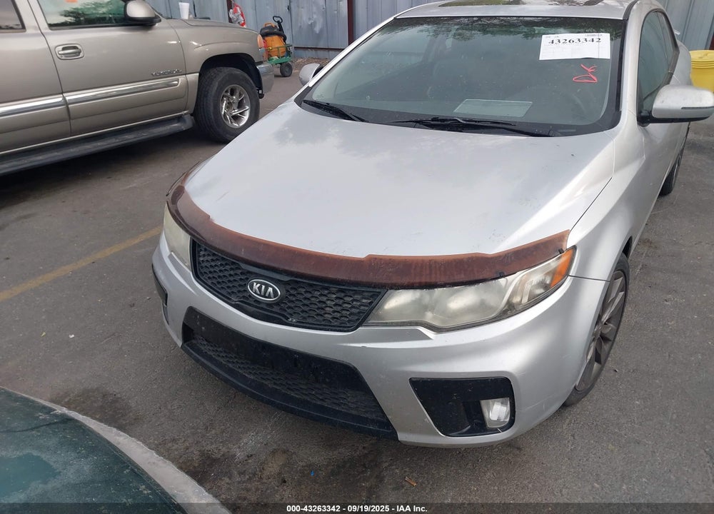 2012 KIA FORTE KOUP SX VIN: KNAFW6A30C5594226