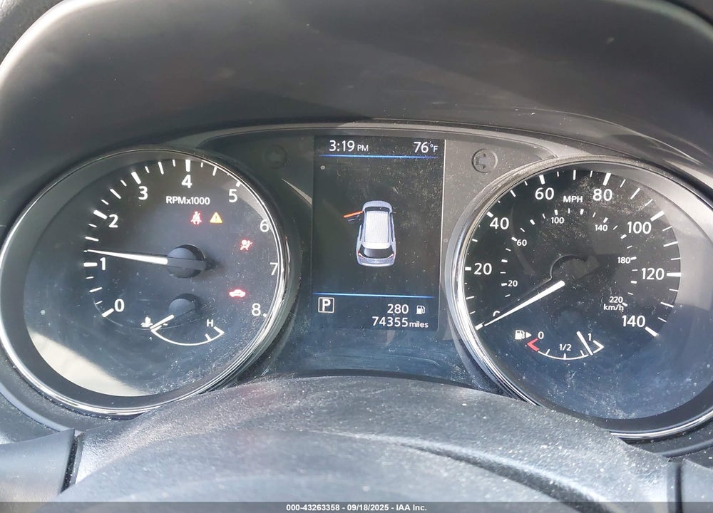 2019 NISSAN ROGUE VIN: JN8AT2MVXKW378120