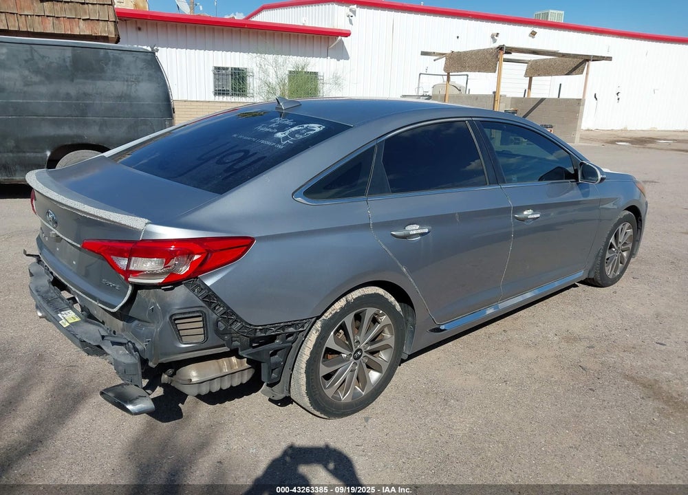 2017 HYUNDAI SONATA SPORT VIN: 5NPE34AF1HH437978