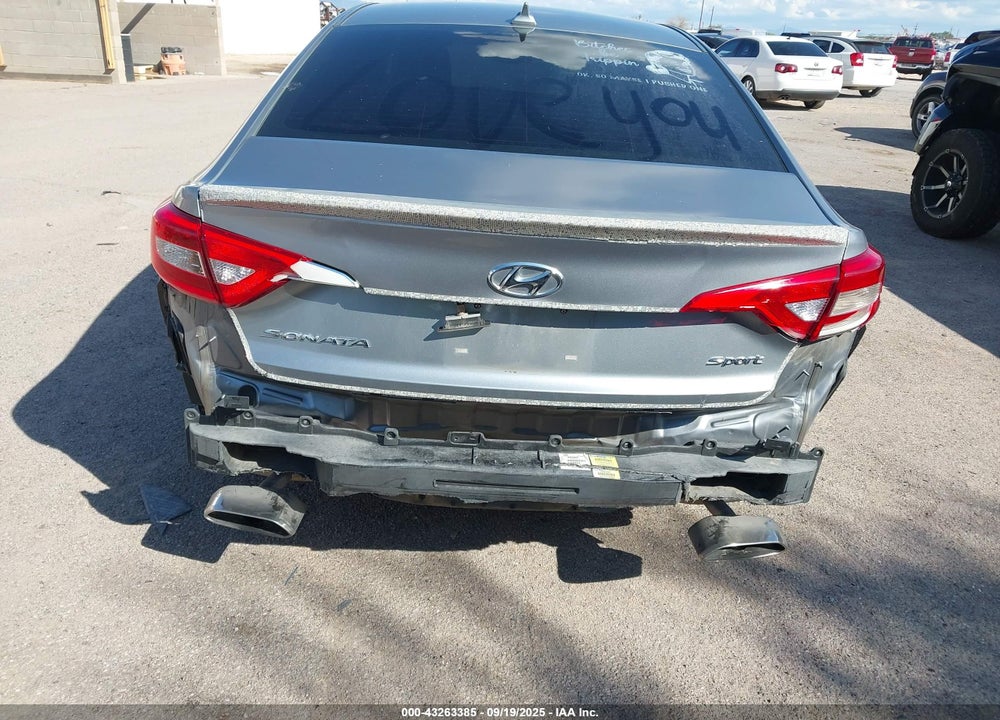 2017 HYUNDAI SONATA SPORT VIN: 5NPE34AF1HH437978