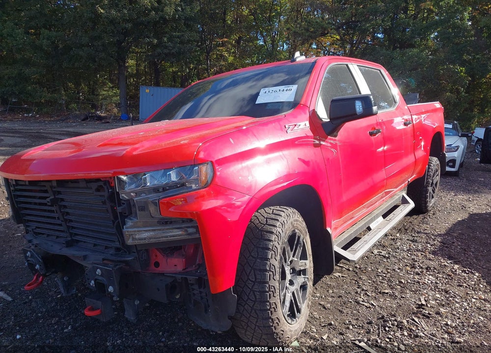 2021 CHEVROLET SILVERADO 1500 4WD STANDARD BED LT TRAIL BOSS VIN: 3GCPYFED8MG314874