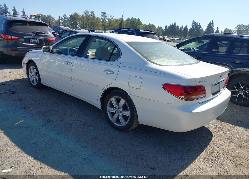 2005 LEXUS ES 330 VIN: JTHBA30G255086375