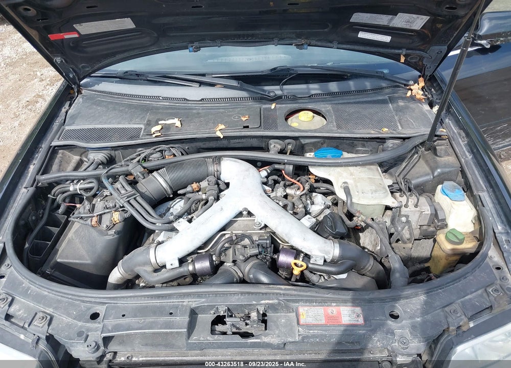 2000 AUDI A6 2.7T VIN: WAUED64B6YN076293