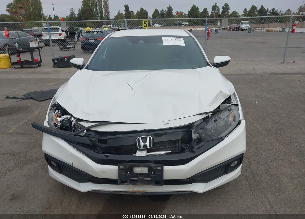 2020 HONDA CIVIC SPORT VIN: 2HGFC2F89LH534609