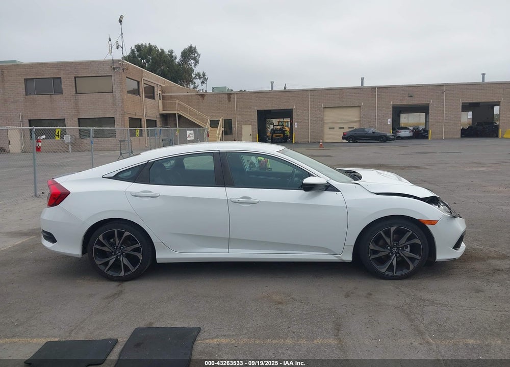2020 HONDA CIVIC SPORT VIN: 2HGFC2F89LH534609