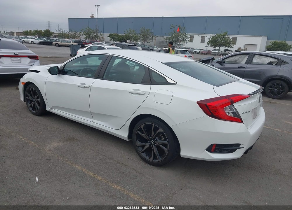 2020 HONDA CIVIC SPORT VIN: 2HGFC2F89LH534609
