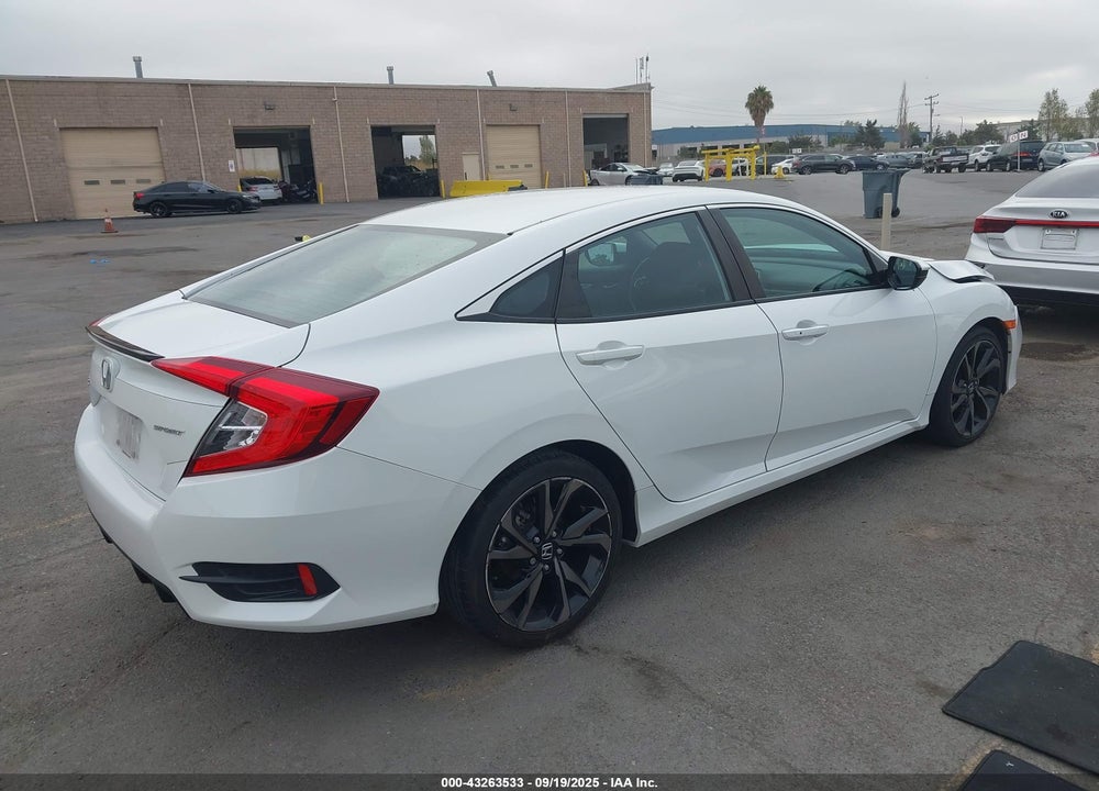 2020 HONDA CIVIC SPORT VIN: 2HGFC2F89LH534609
