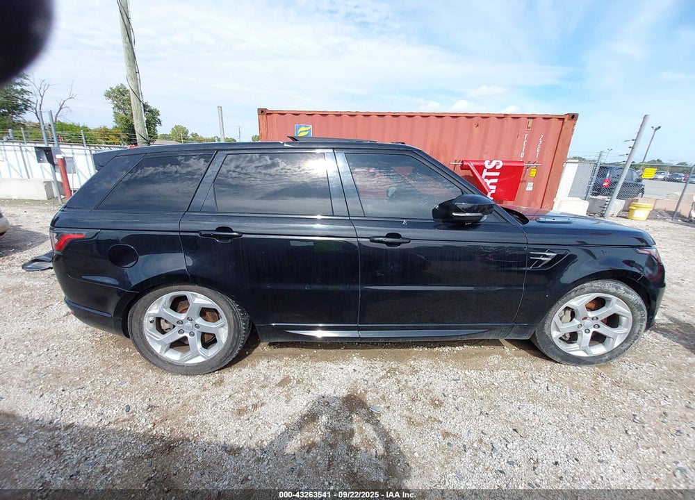 2018 LAND ROVER RANGE ROVER SPORT HSE VIN: SALWR2RV6JA191647