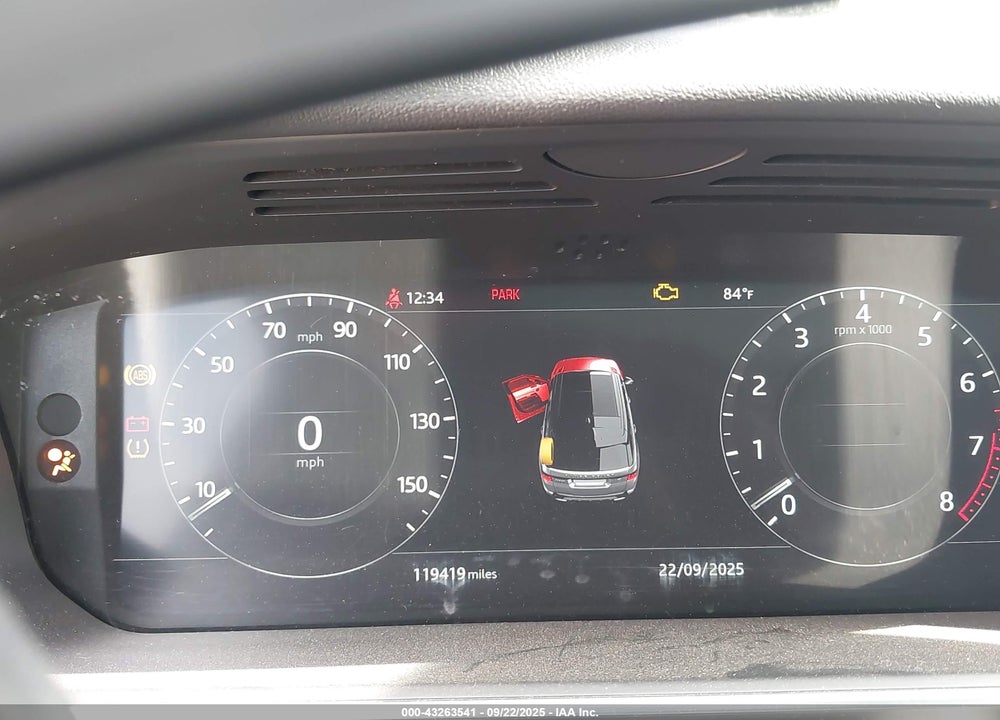2018 LAND ROVER RANGE ROVER SPORT HSE VIN: SALWR2RV6JA191647