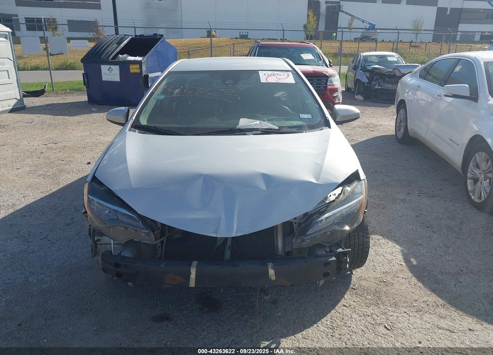 2017 TOYOTA COROLLA LE VIN: 5YFBURHE5HP657198