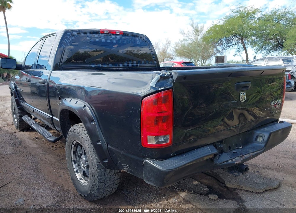 2006 DODGE RAM 1500 SLT/TRX4 OFF ROAD/SPORT VIN: 1D7HU18236S614367