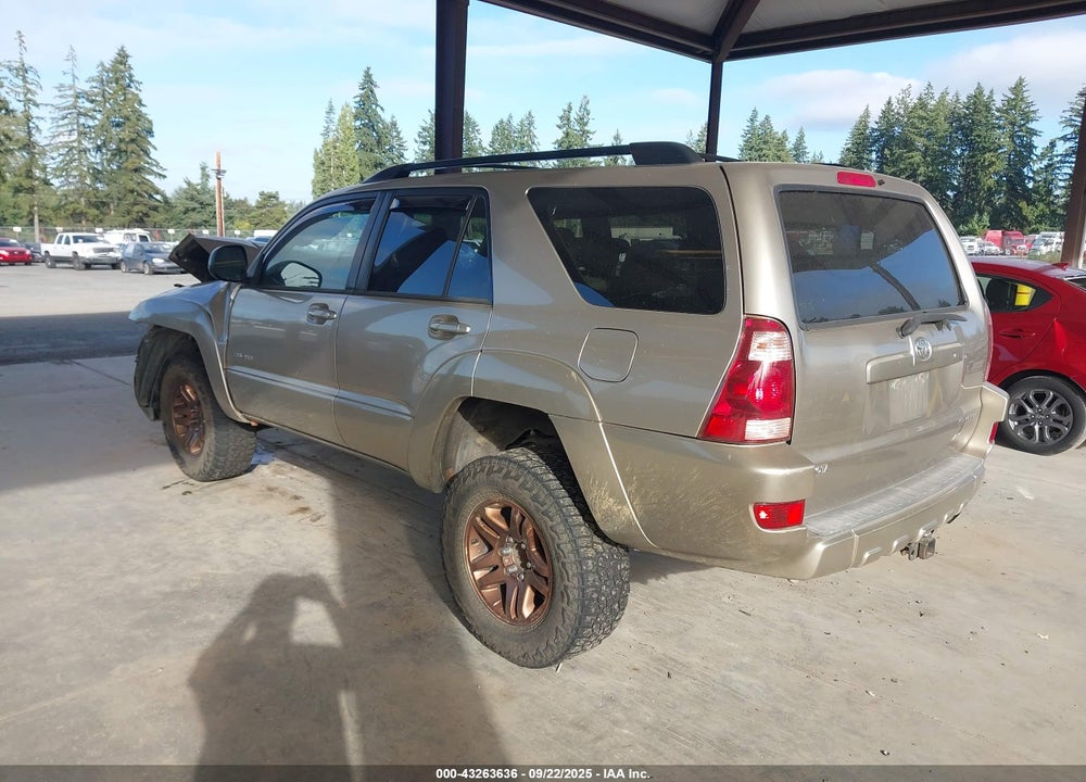 2003 TOYOTA 4RUNNER SR5 V6 VIN: JTEBU14R038007723