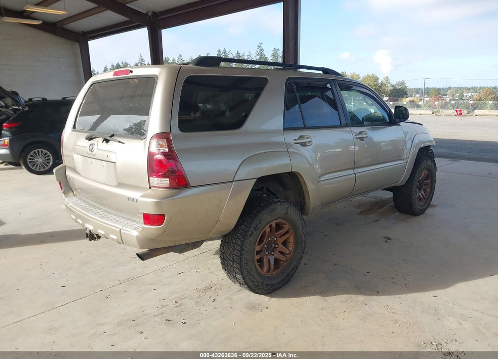 2003 TOYOTA 4RUNNER SR5 V6 VIN: JTEBU14R038007723