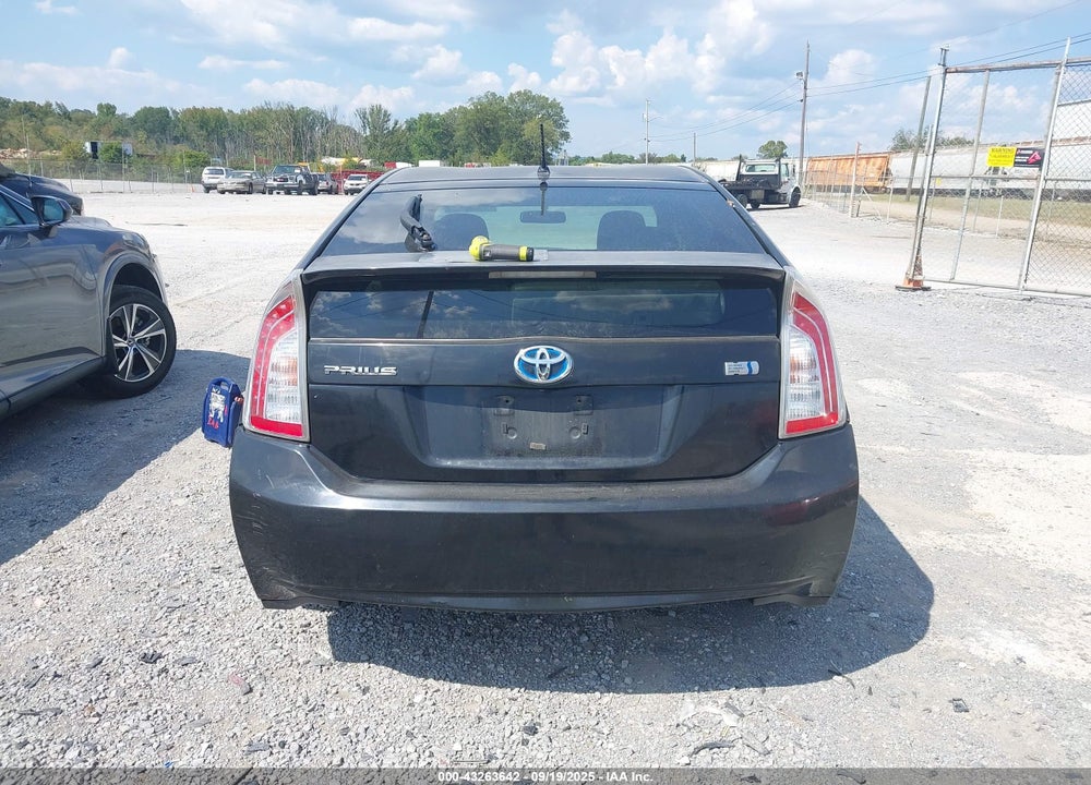 2012 TOYOTA PRIUS VIN: JTDKN3DU2C1526699