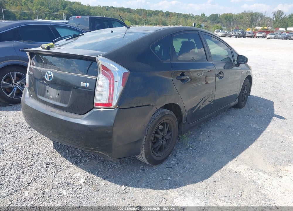 2012 TOYOTA PRIUS VIN: JTDKN3DU2C1526699
