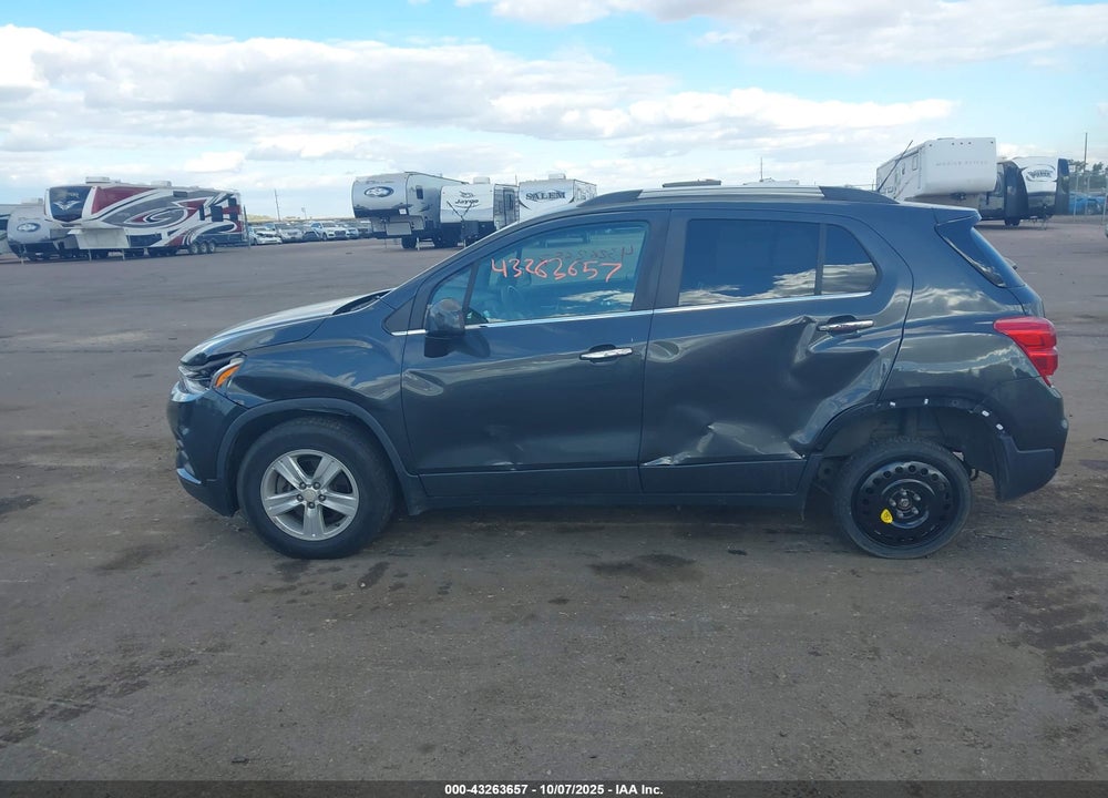 2018 CHEVROLET TRAX LT VIN: 3GNCJPSB1JL224021