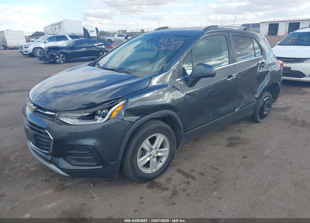 2018 CHEVROLET TRAX LT VIN: 3GNCJPSB1JL224021