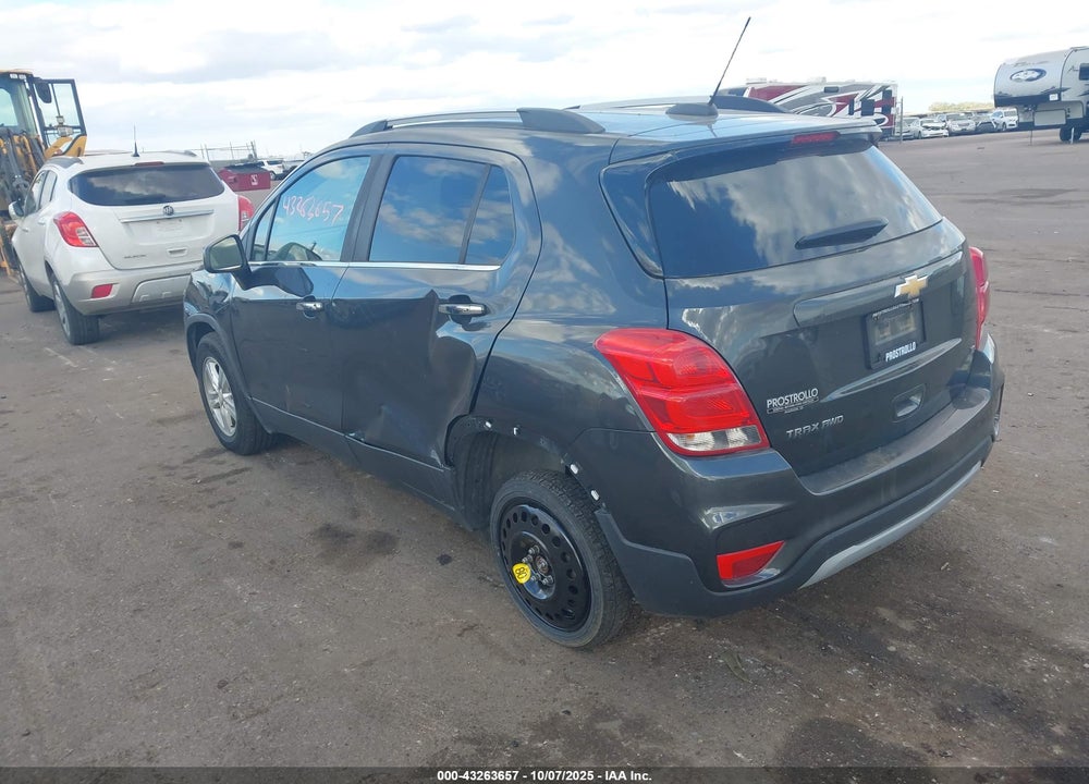 2018 CHEVROLET TRAX LT VIN: 3GNCJPSB1JL224021